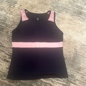 Tail navy/ pink tank top